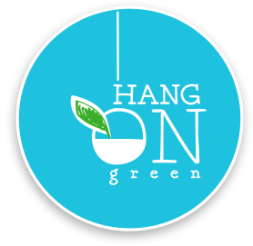 Logo Hang on Green